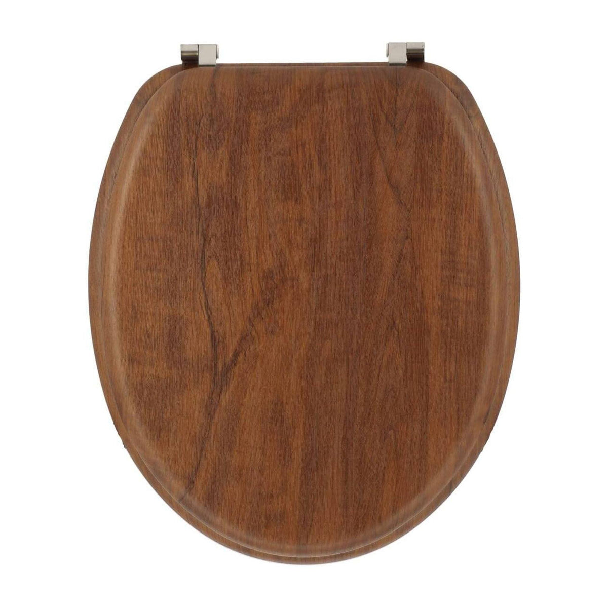 Tapa de inodoro MDF bisagras acero inox madera 37,5x45cm (3)