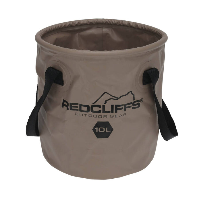 Cubo plegable con asas redondas 10L Ø24x25cm