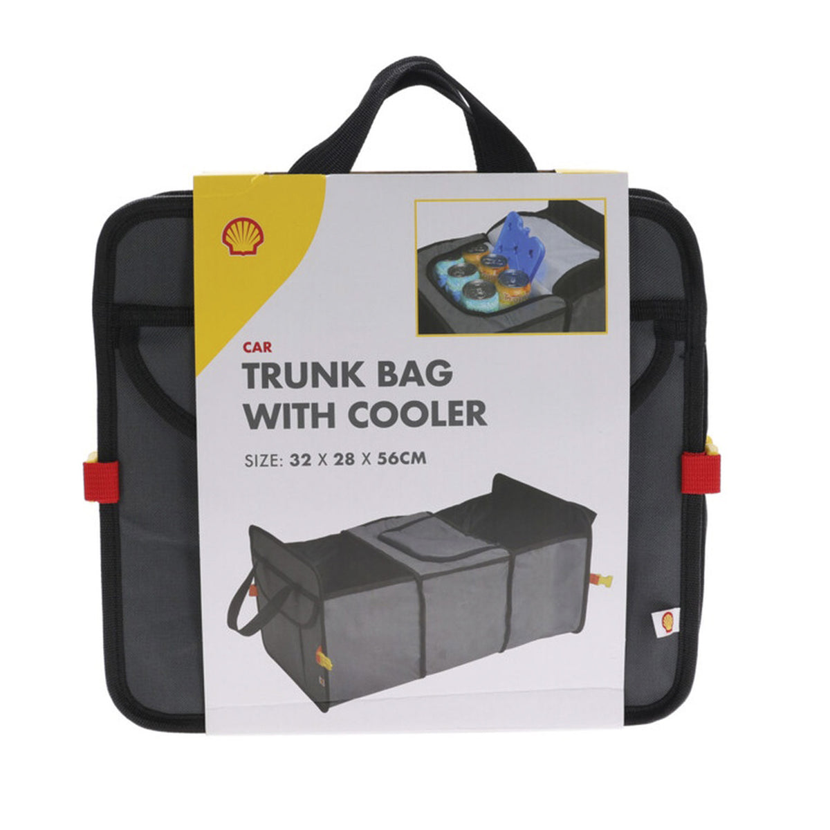 Bolsa de almacenamiento para coche con nevera diseño Shell (3)