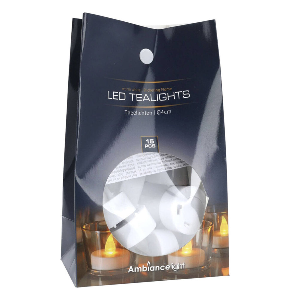 Conjunto de 15 lamparillas LED parpadeantes efecto real (7)