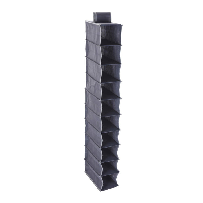Organizador de zapatos 10 estantes diseño ligero 30x15x120cm
