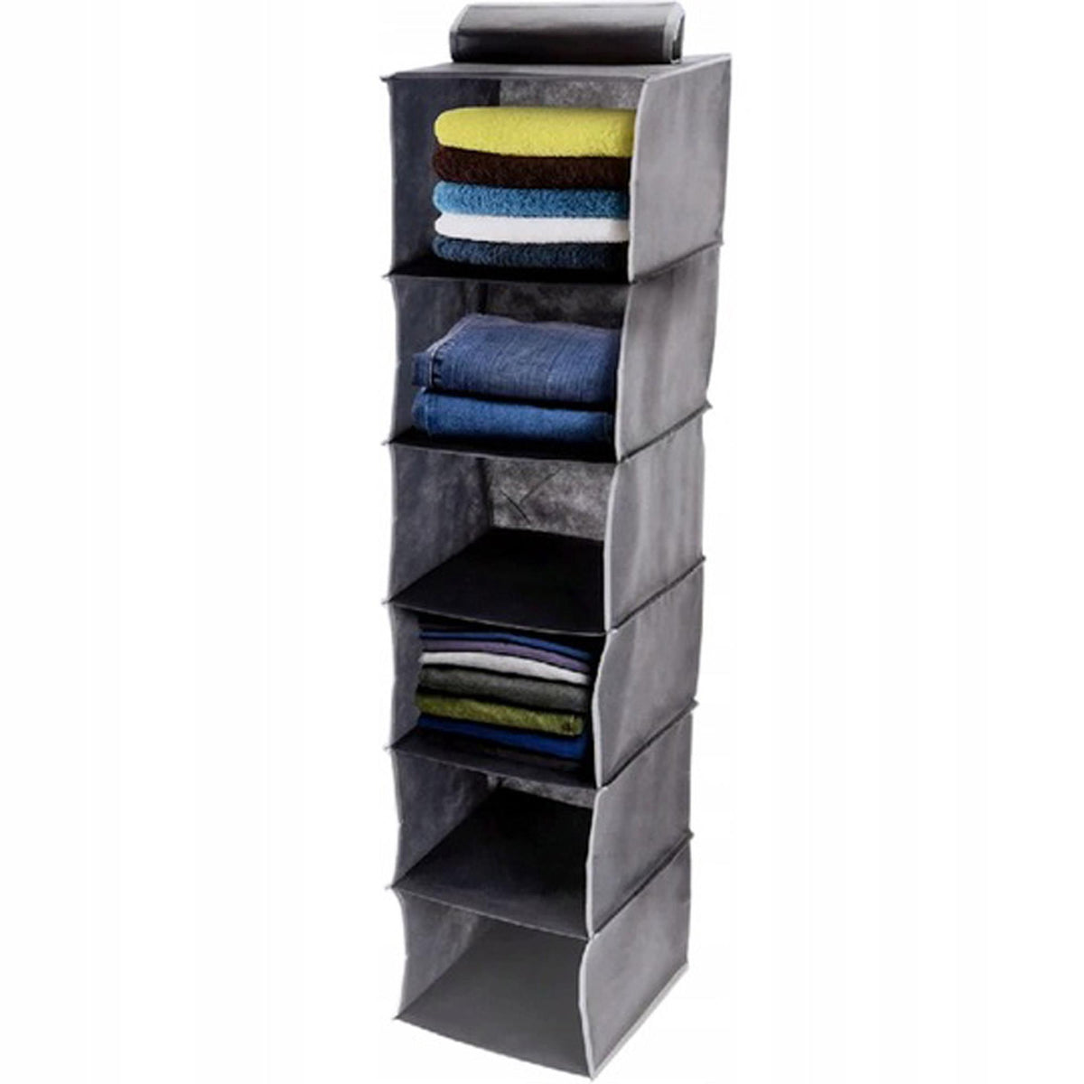 Organizador colgante para jerseys 6 estantes diseño moderno (3)