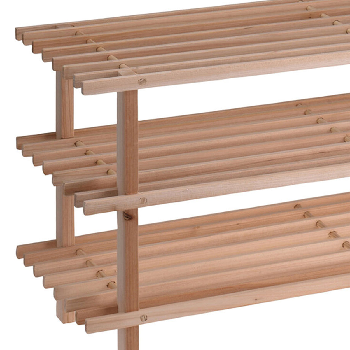 Zapatero de madera de abeto 77x26x40cm (5)