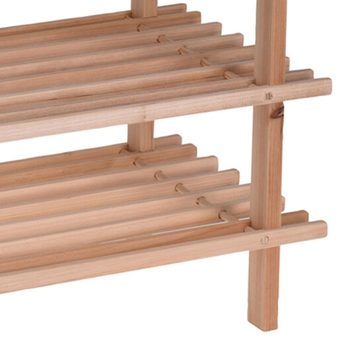 Zapatero de madera de abeto 77x26x40cm (7)