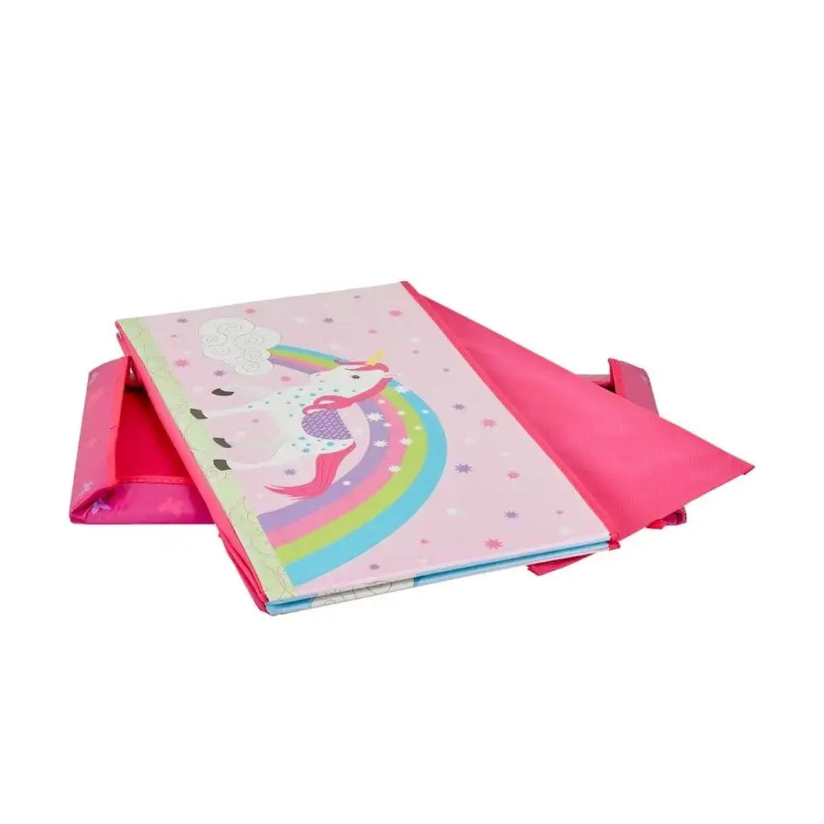 Caja de almacenamiento MDF no tejido diseño unicornio 60x30x35cm (9)