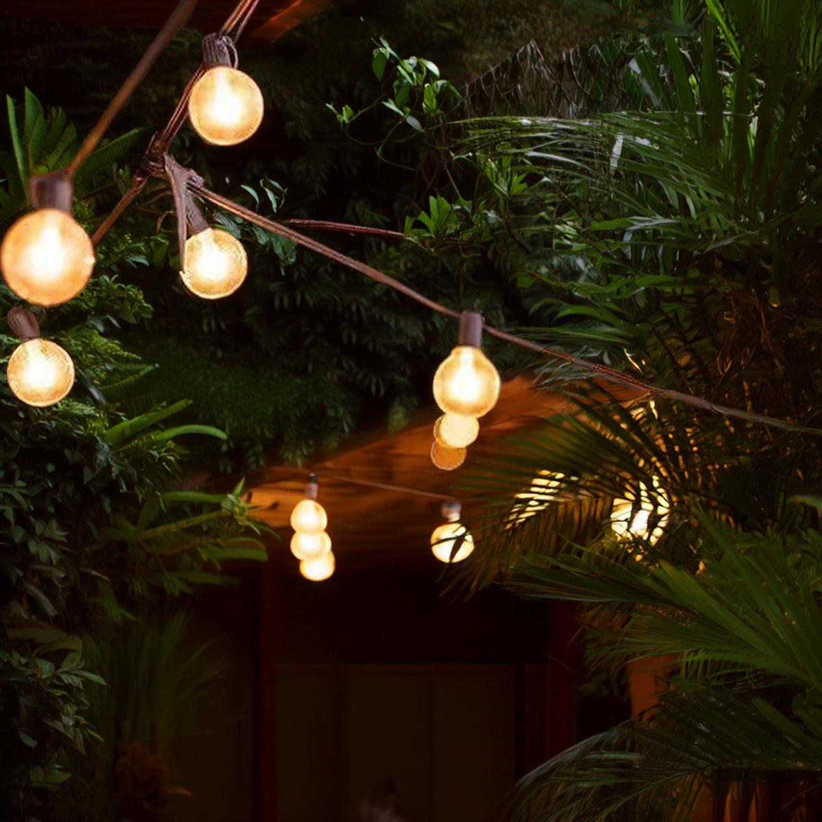 Set de 20 luces solares de fiesta LED grises con panel solar (3)