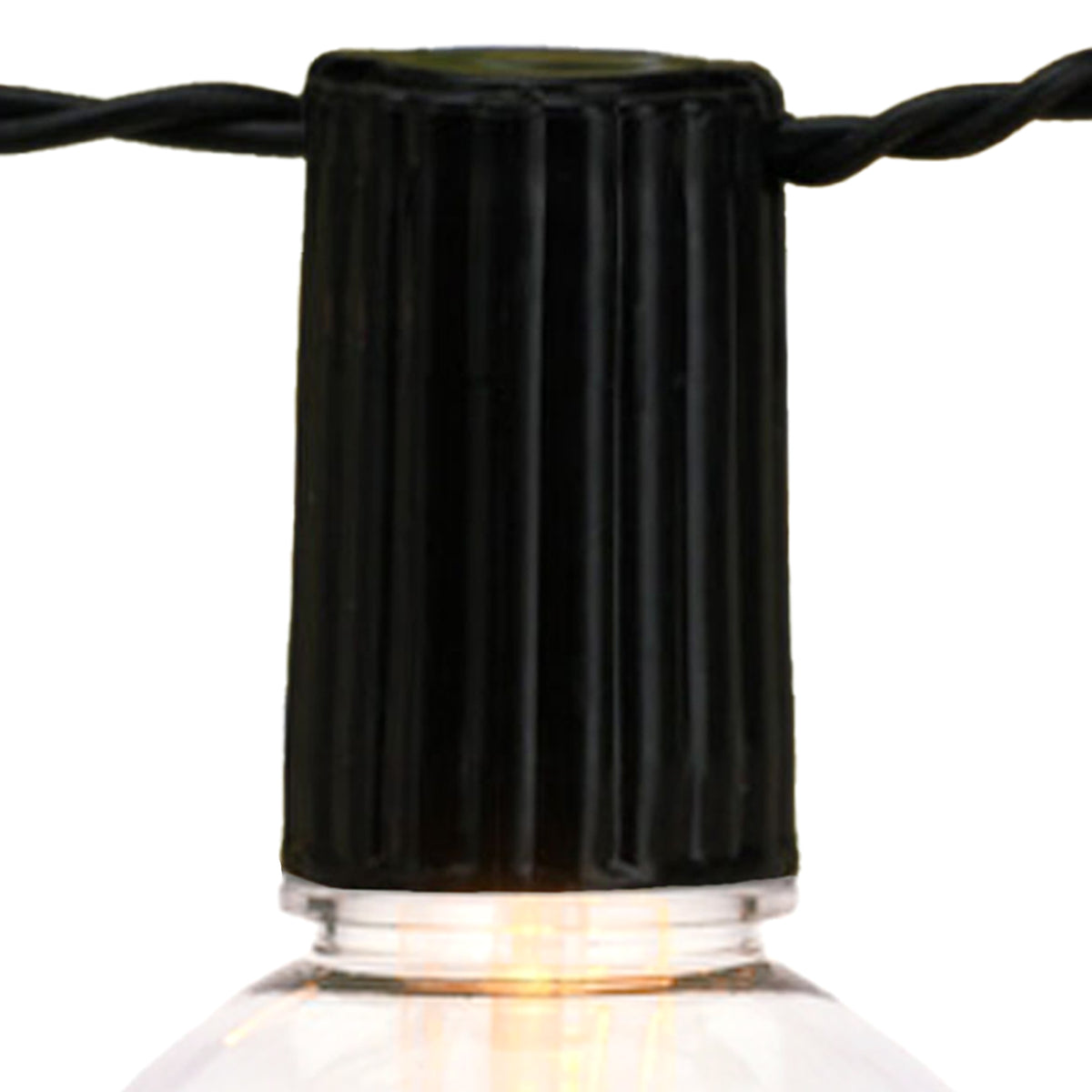 Set de 10 luces solares de fiesta LED grises con panel solar (7)
