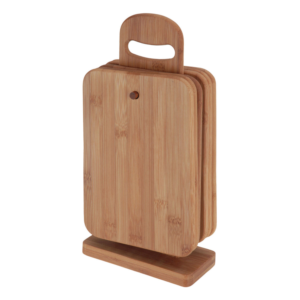 Juego de tablas de cortar de bambú 6 pzs