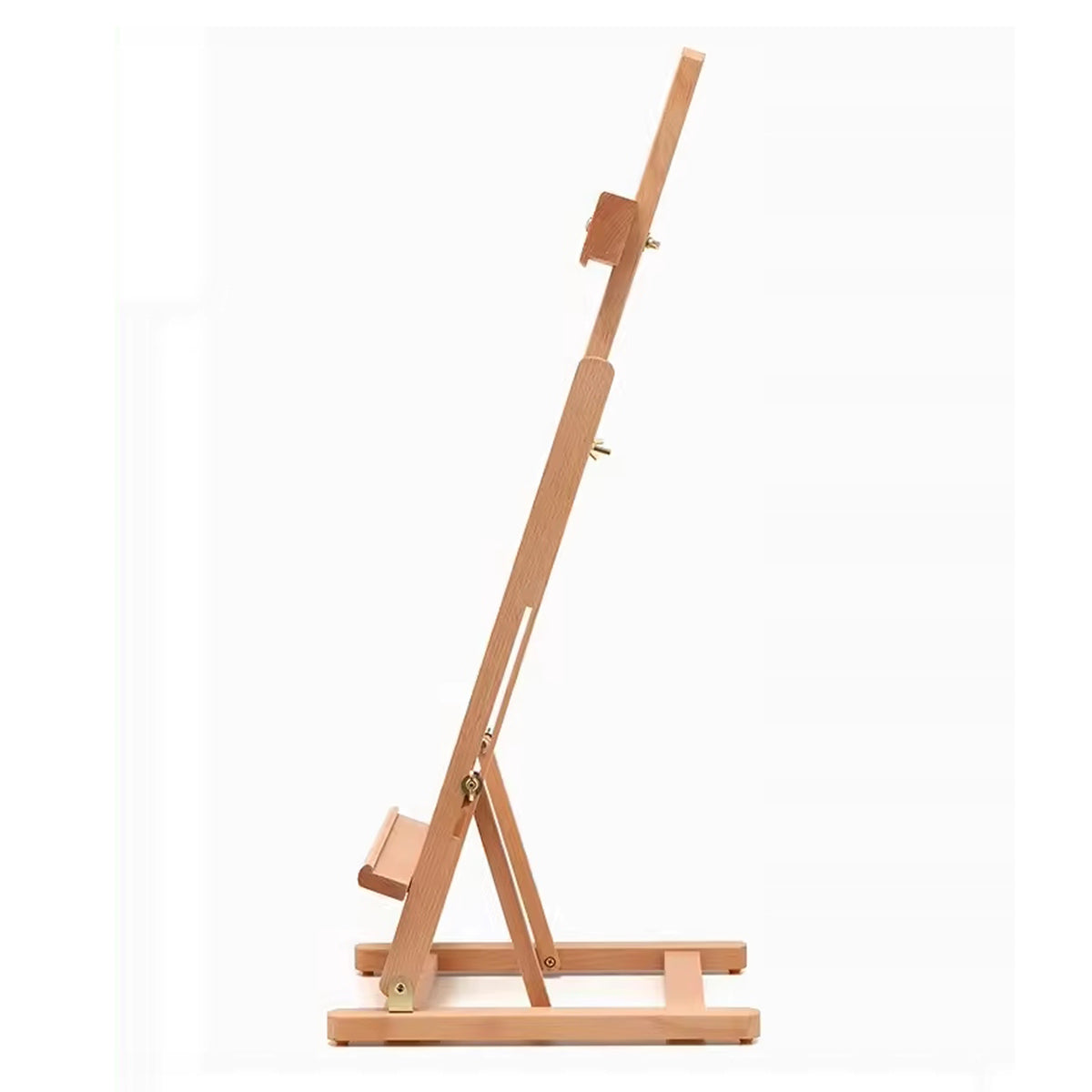 Caballete de madera ajustable plegable pino 30x7x65,5cm (6)