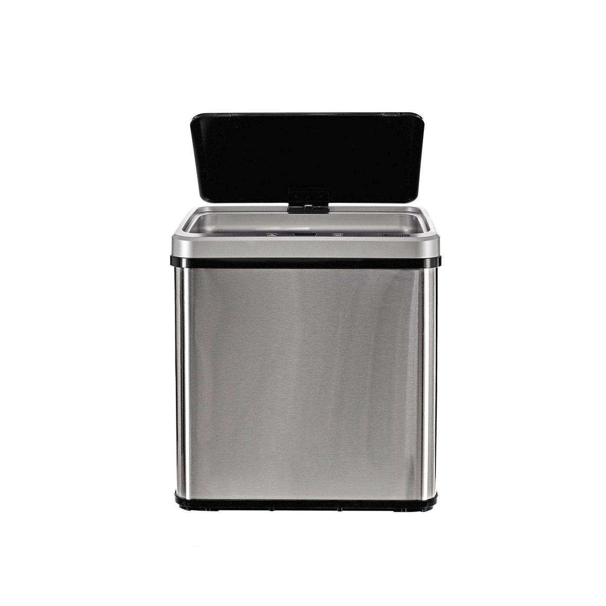 Cubo de basura inteligente sin patas apertura automática 30L gris (6)