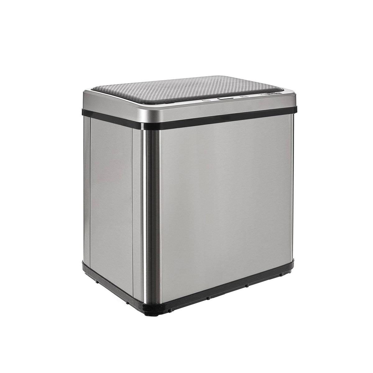 Cubo de basura inteligente sin patas apertura automática 30L gris (8)