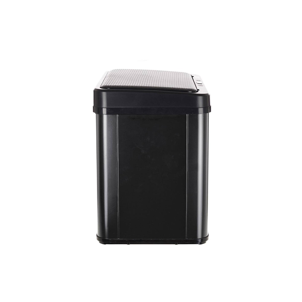 Cubo de reciclaje inteligente sin patas 15L+15L negro 35x26x43cm (11)