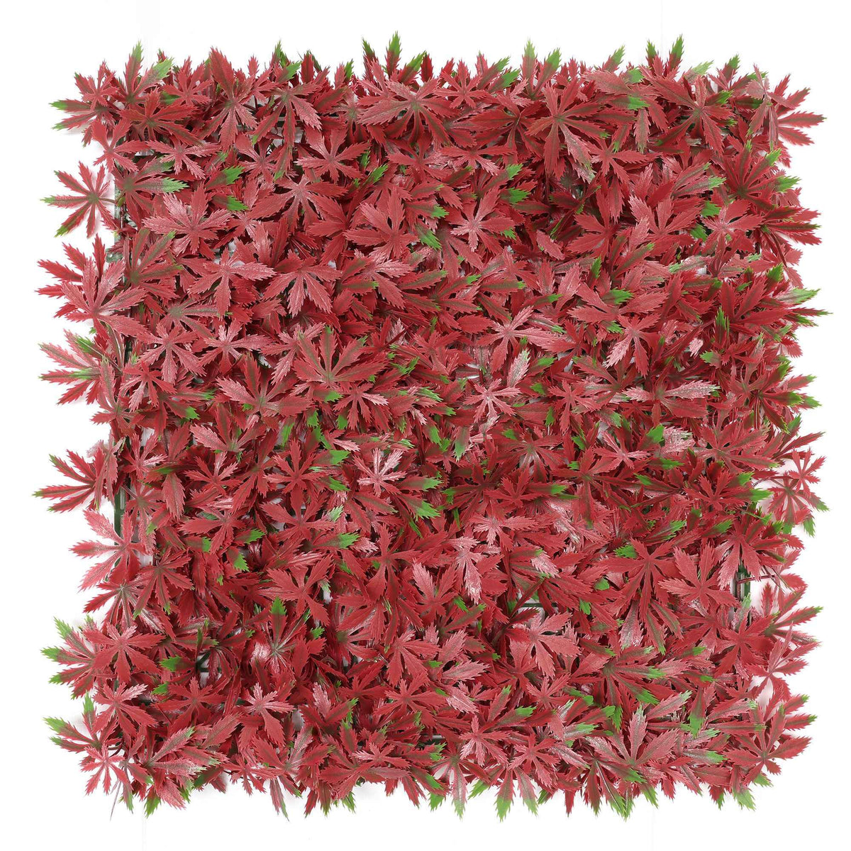 Panel jardín vertical artificial seto 100x100cm flores rosas