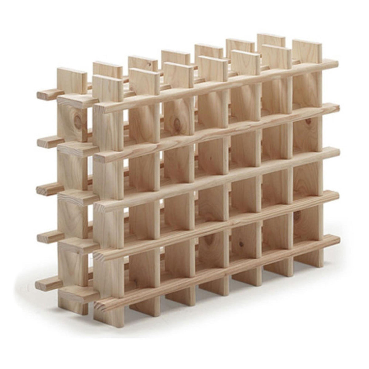 Botellero modular 24 botellas madera 75,9x22x54,5cm (4)