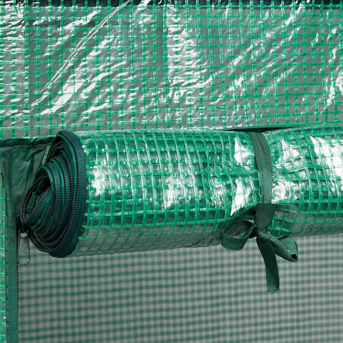 Invernadero de tomate 100x50x150cm marco hierro color verde (6)