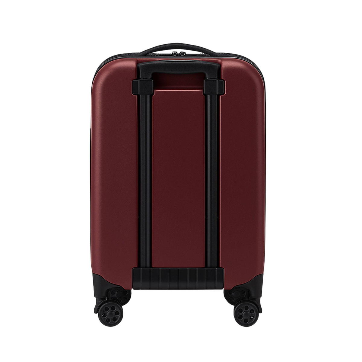 Maleta de cabina 20" plegable ultrafina ABS 4 ruedas burgundy (7)