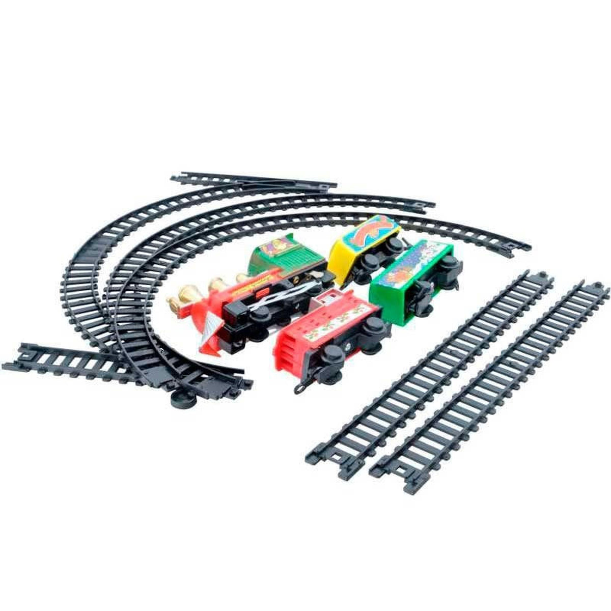 Tren de Navidad 9 pzs para decoración navideña (6)