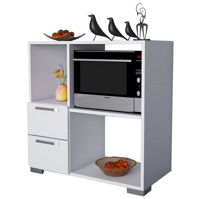 Mueble de cocina melamina color blanco 100% aglomerado rechapado