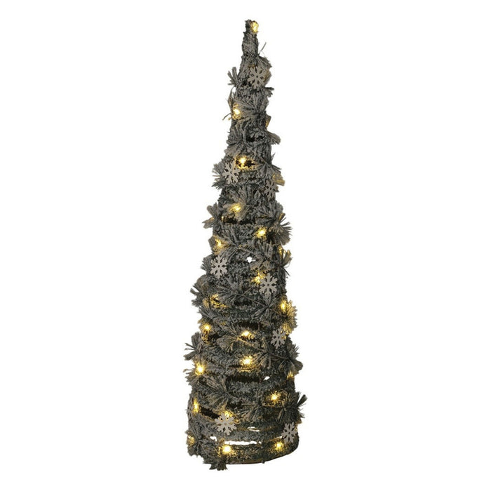 Cono navideño artificial 40 micro LED H.80cm
