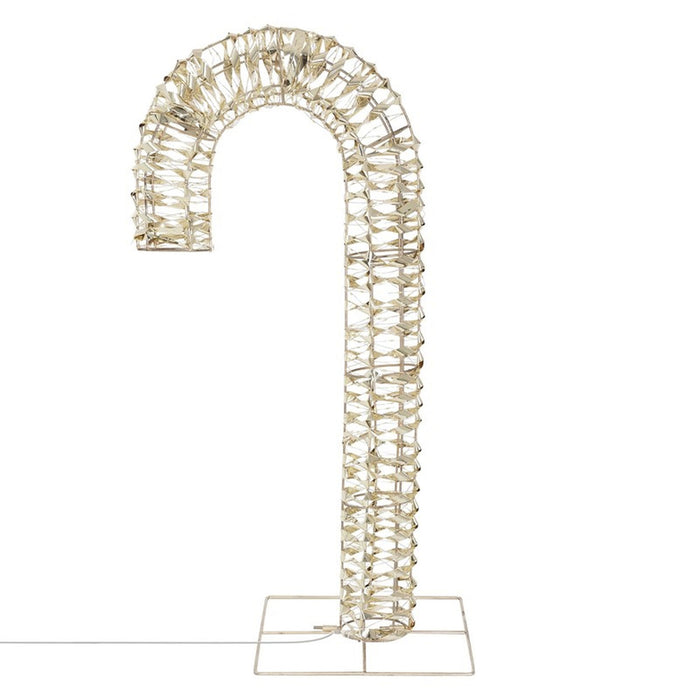 Bastón de caramelo luminoso 400 micro LED 34x10x75cm
