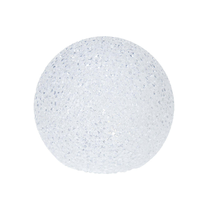 Bola de EVA con LED blanco cálido 18x18x17,2cm