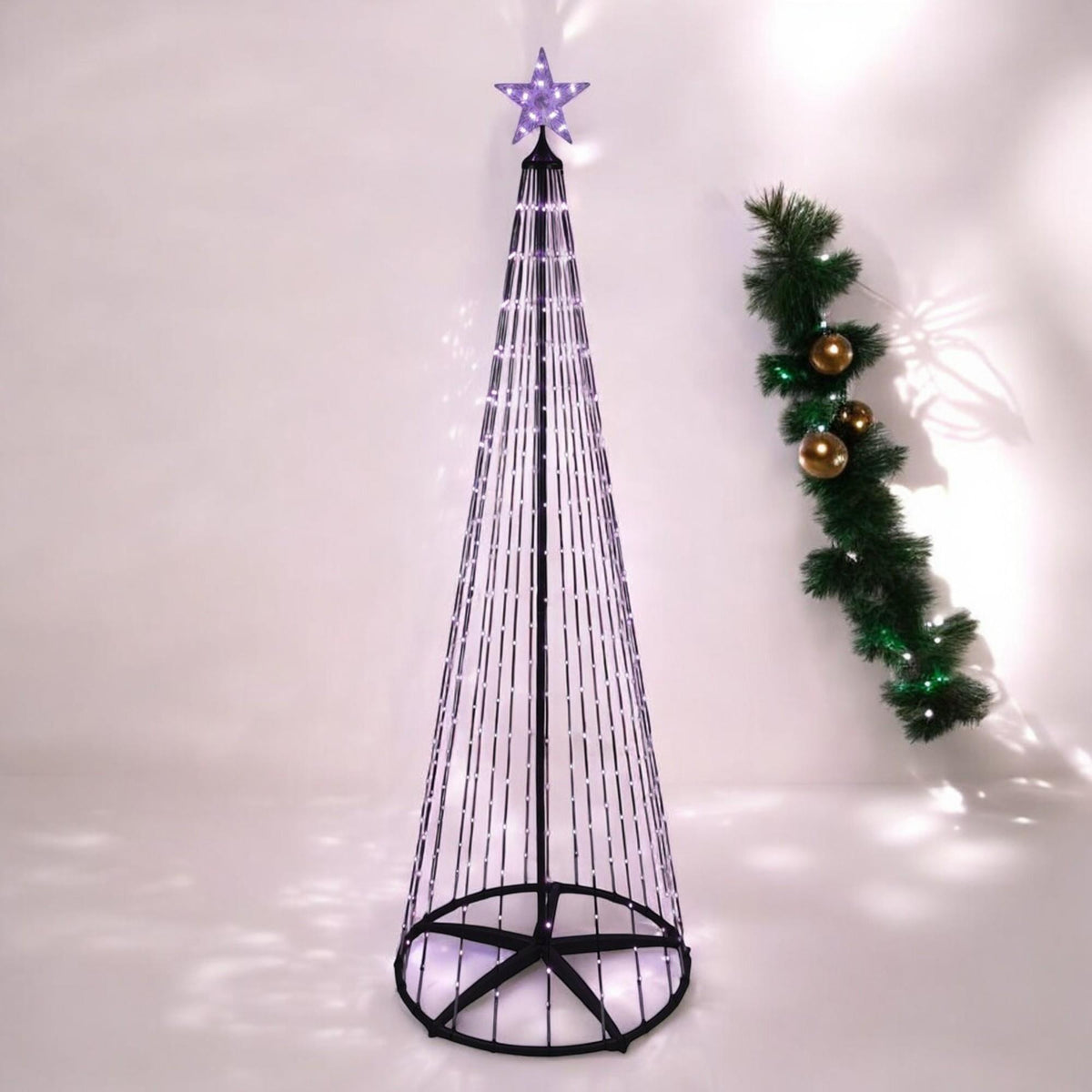 Árbol de Navidad 300cm 550 LED RGB con mando a distancia (3)