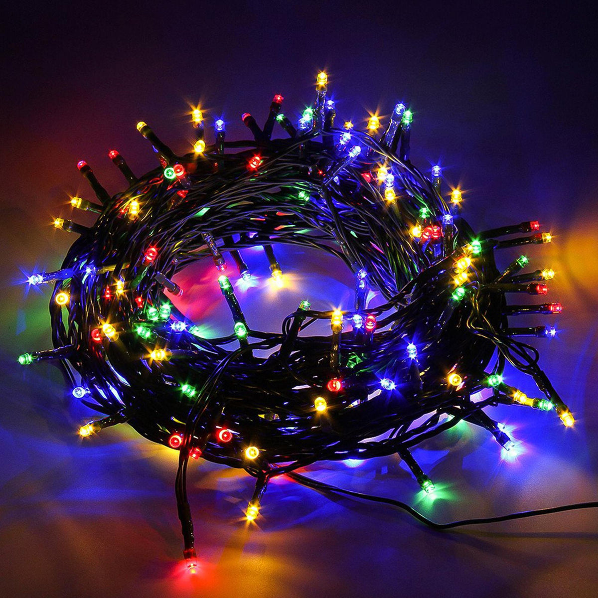 Guirnalda exterior 480 luces LED multicolor 3 metros (3)