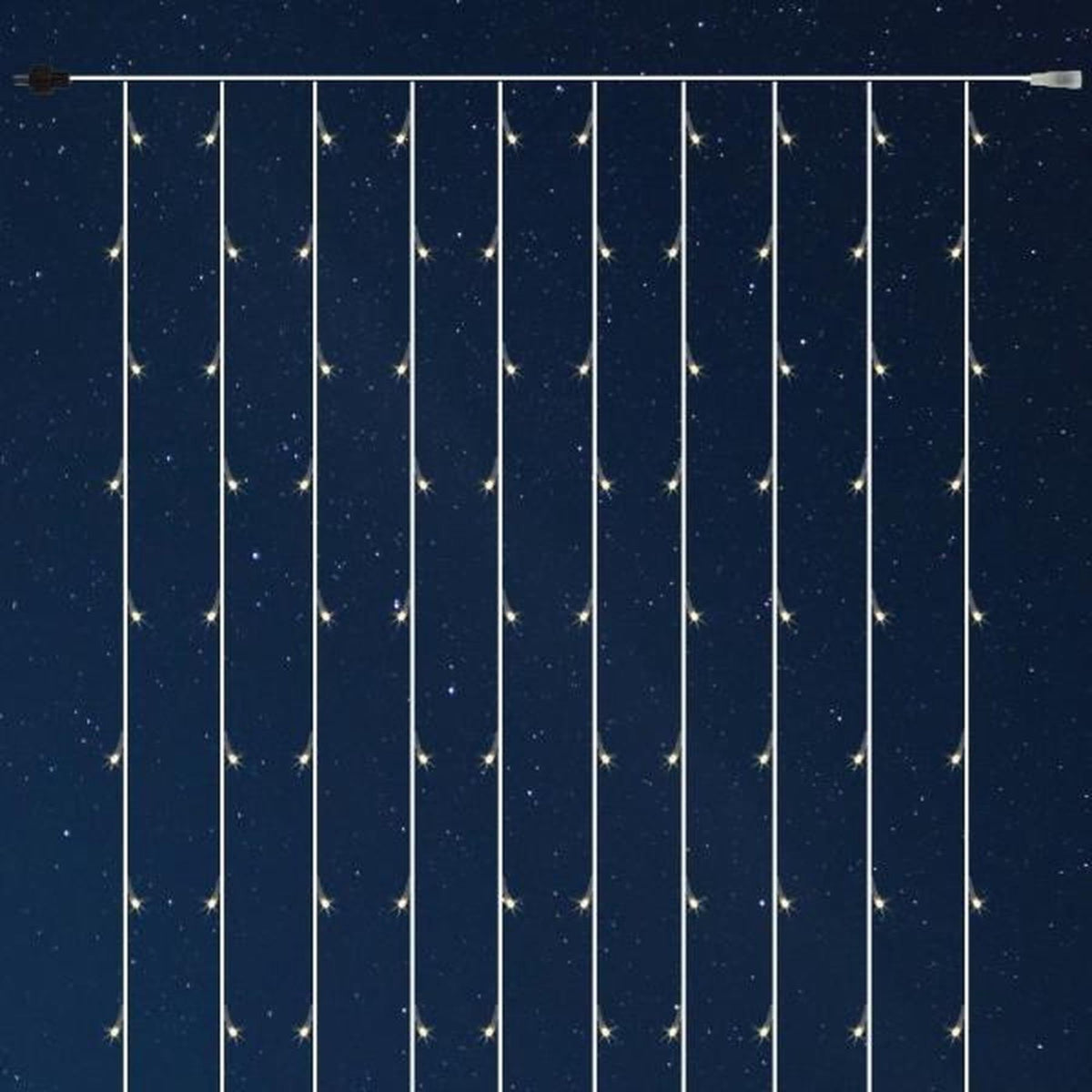 Guirnalda exterior 480 luces LED multicolor 3 metros (5)