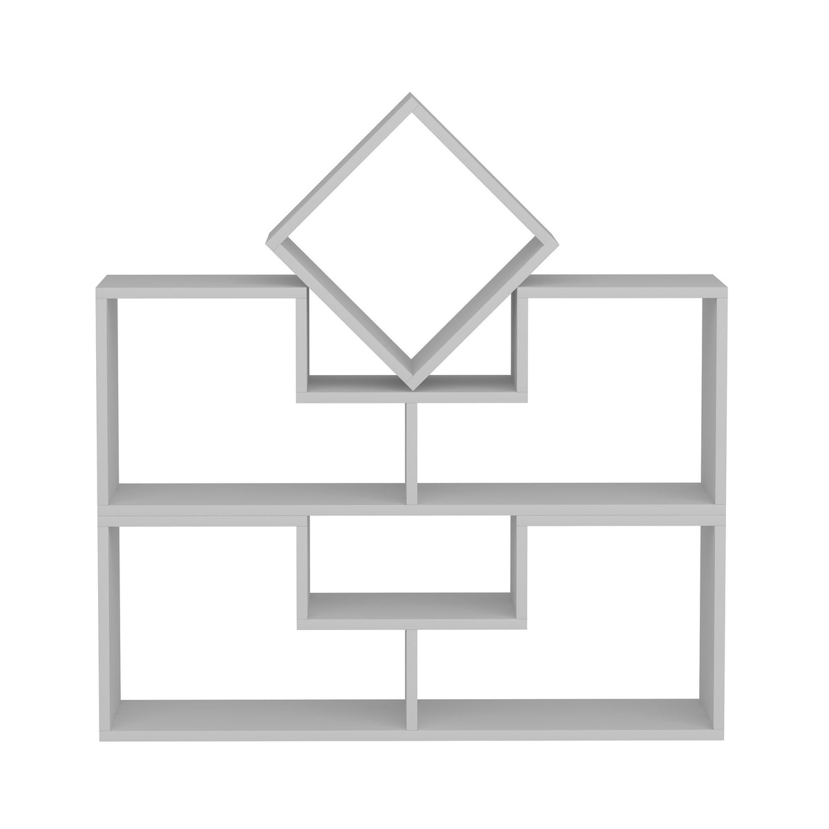 Librería melamina blanca 105x76,4x29,5 cm (5)
