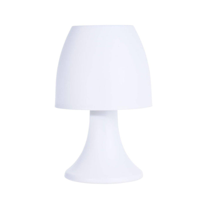 Lámpara de mesa LED con bombilla RGB 12x19 cm