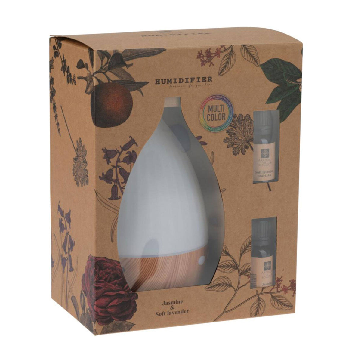 Humidificador con LED de colores fragancia lavanda y jazmín (6)