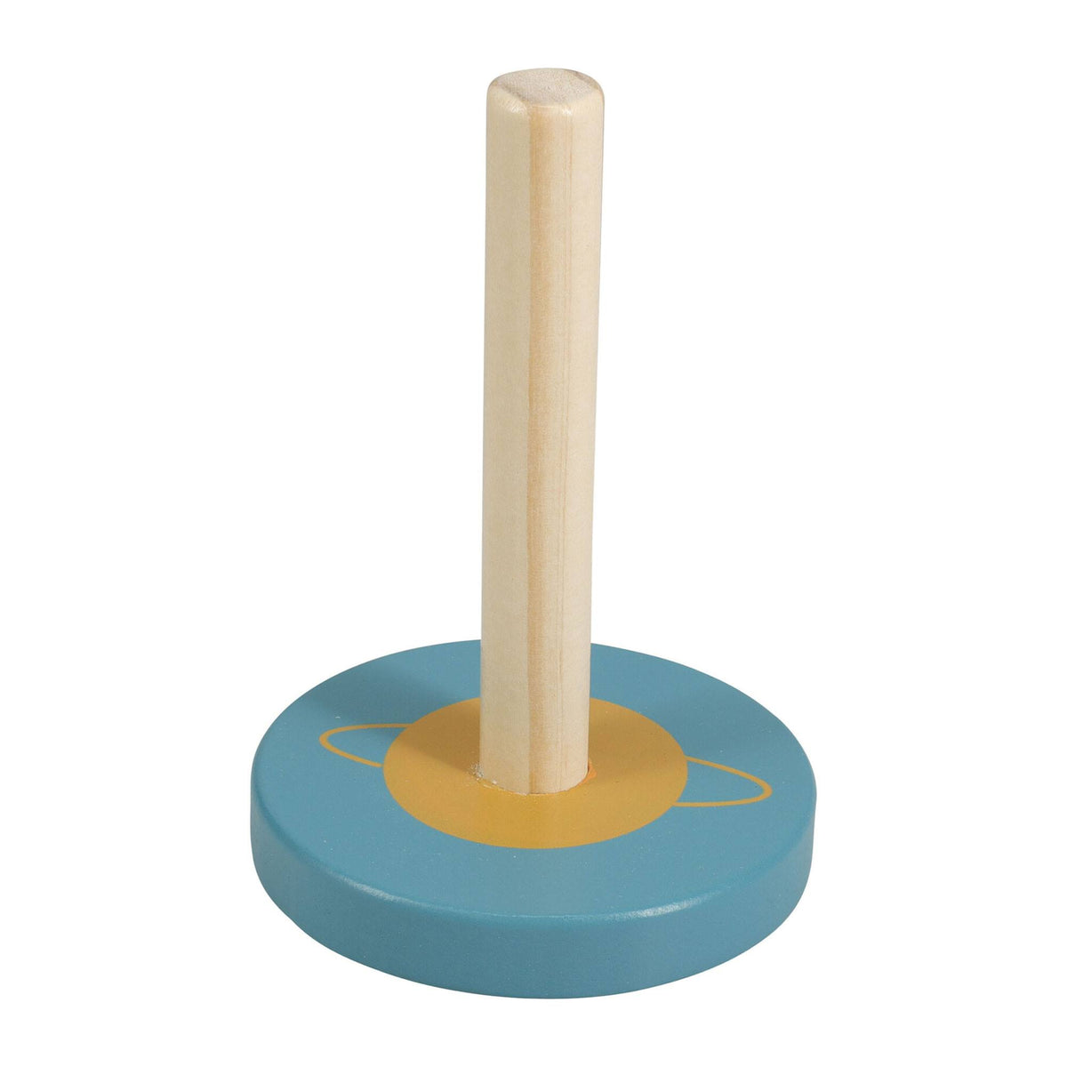 Juego de lanzamiento del anillo madera 5 soportes y 5 anillos (8)
