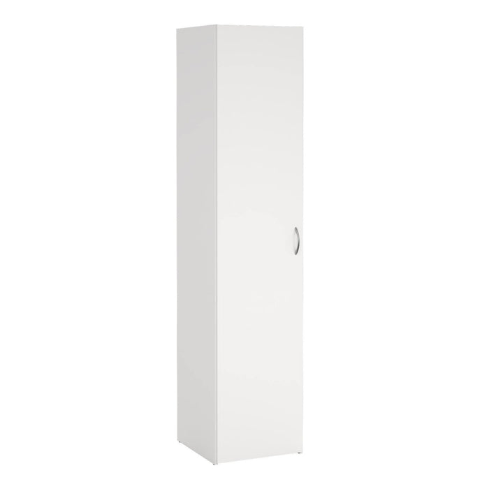 Armario 1 puerta melamina blanco 40x42x176cm