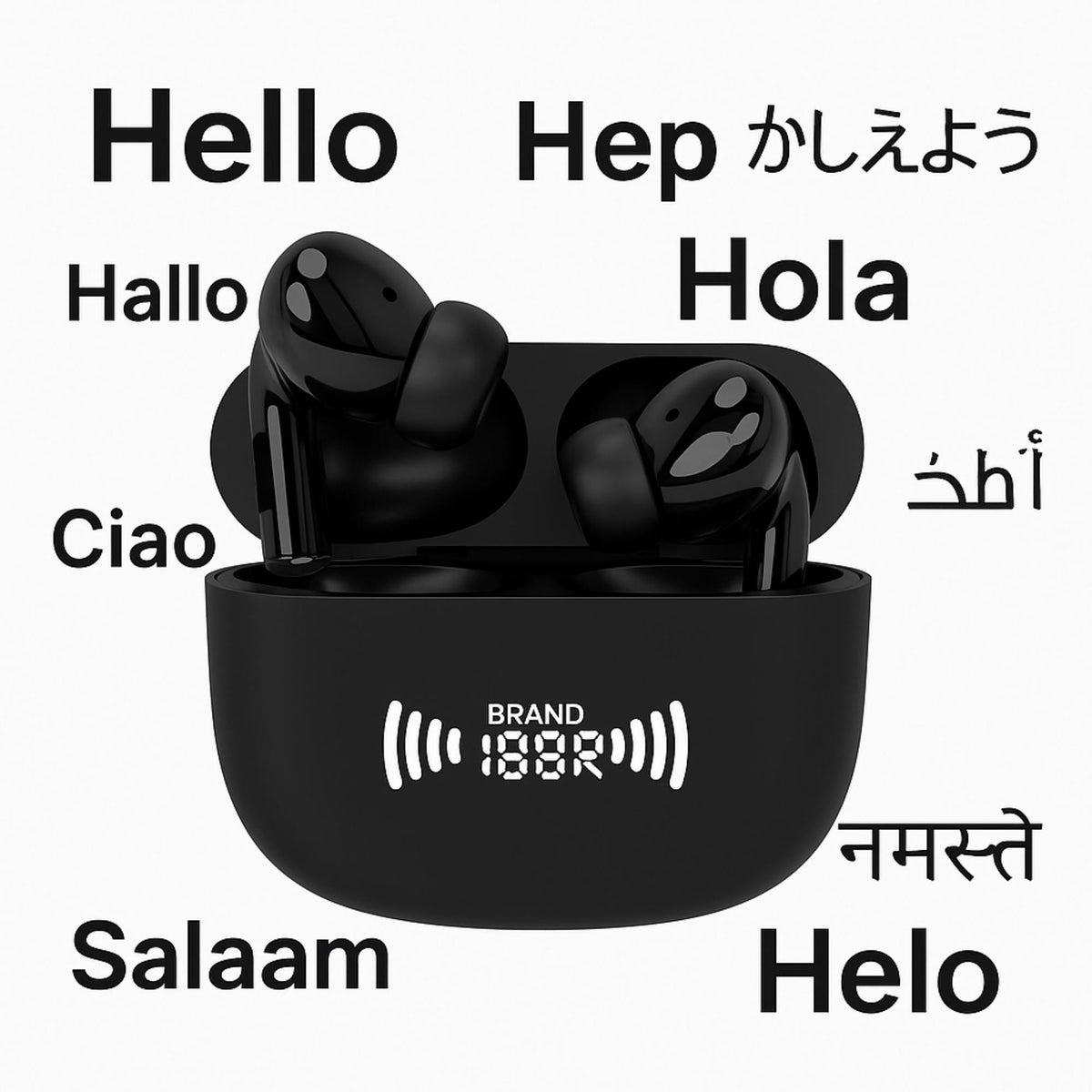 Auriculares inalámbricos traductores con IA Bluetooth