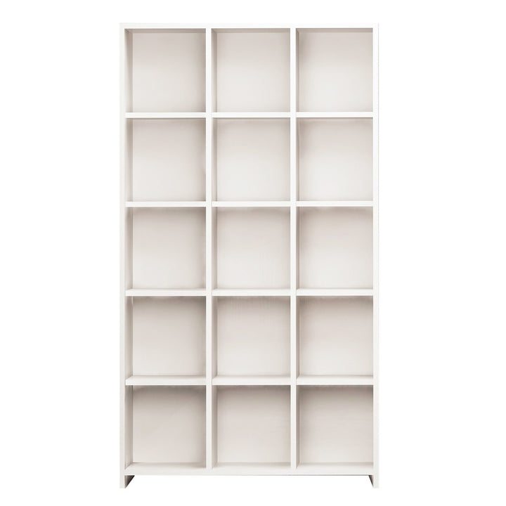 Librería melamina blanca 90x160x25 cm