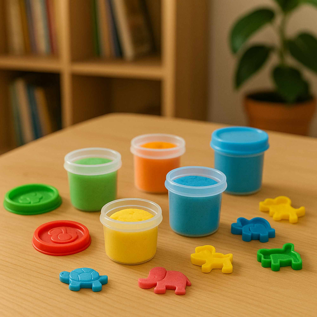 Juego de masa con olla reciclada y accesorios eco (4)