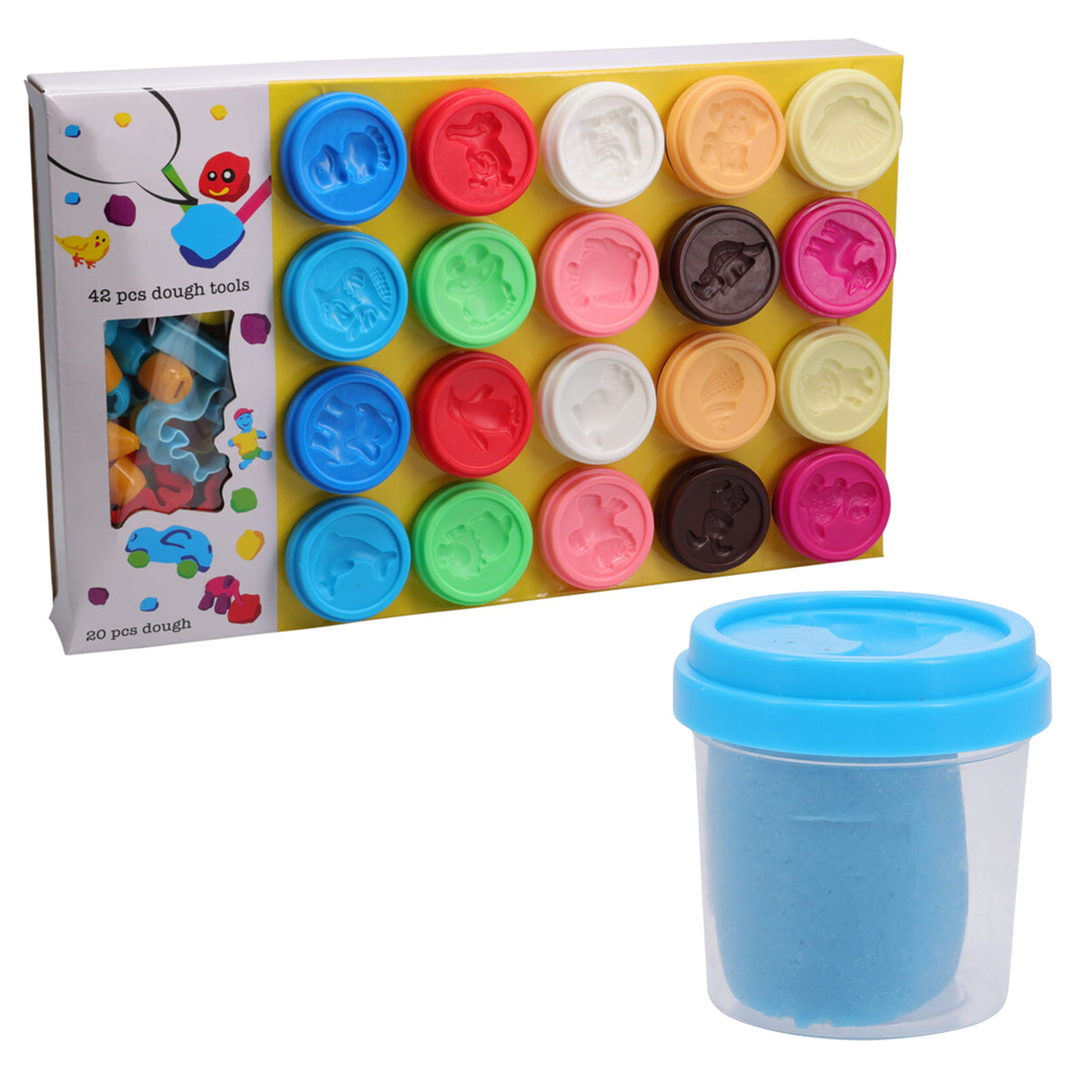 Juego de masa con olla reciclada y accesorios eco (6)