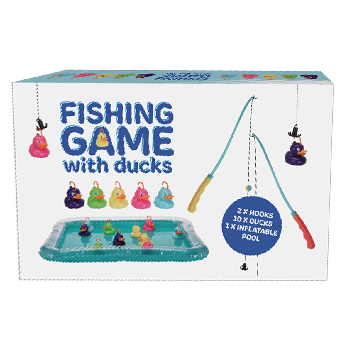 Torneo de pesca de patos juego de destreza para niños y adultos (5)