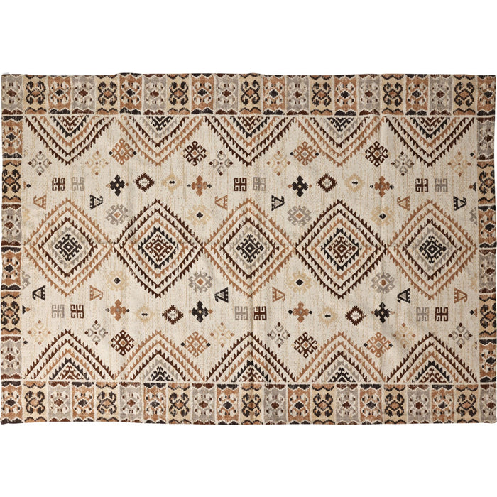 Alfombra de algodón estampado Klim 180x120cm 2100g