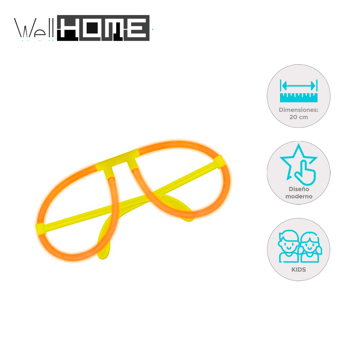 Gafas y palos brillantes surtidos para fiestas nocturnas (2)