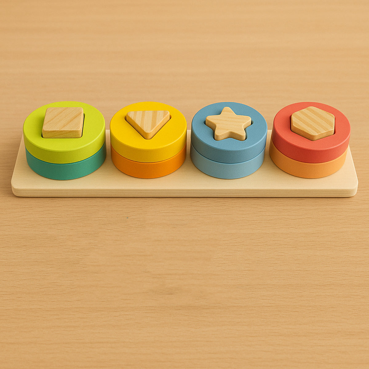 Rompecabezas de madera 8 pzs variadas juego educativo 30x7x4,5cm (3)