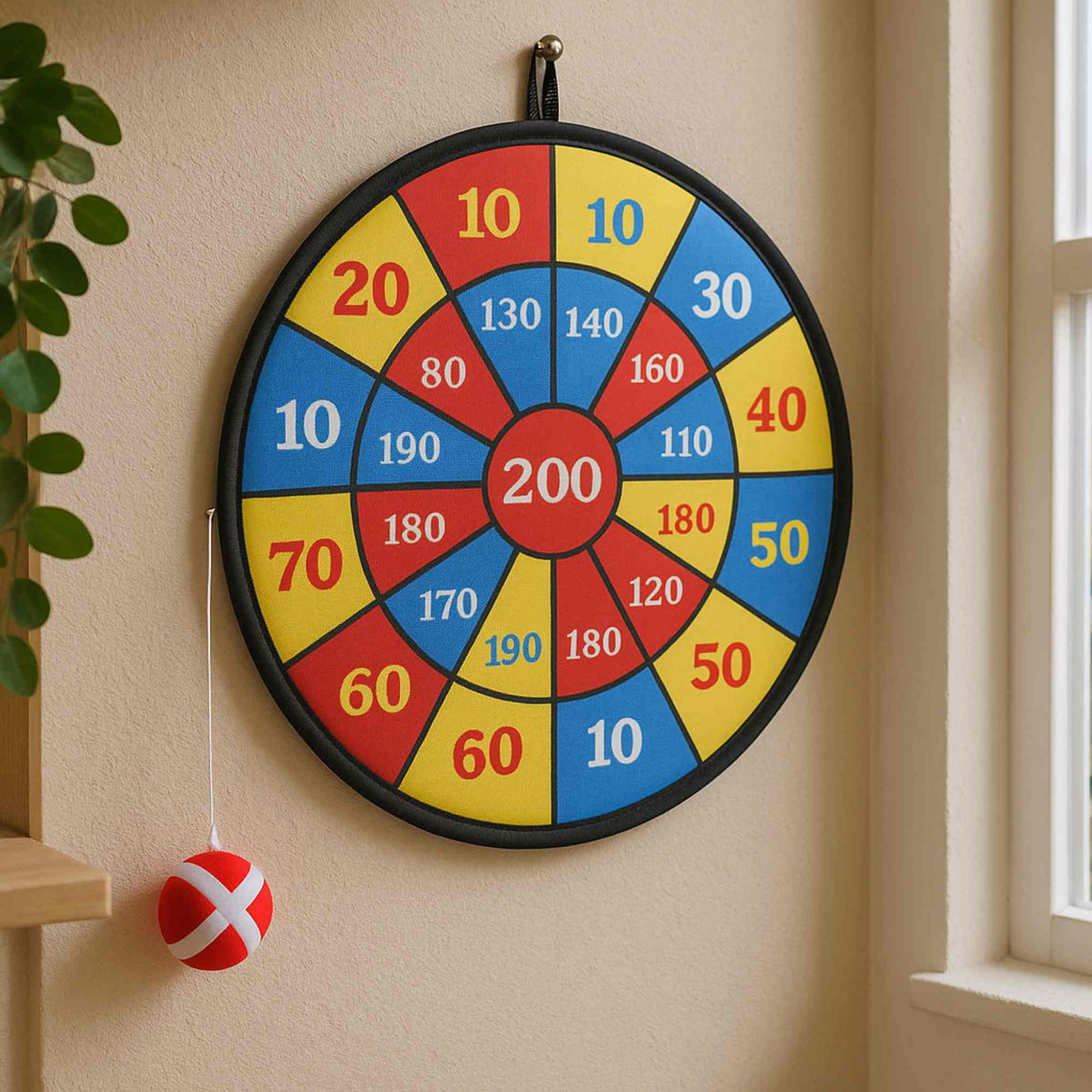Juego de mesa con tablero 35cm y 4 bolas (3)