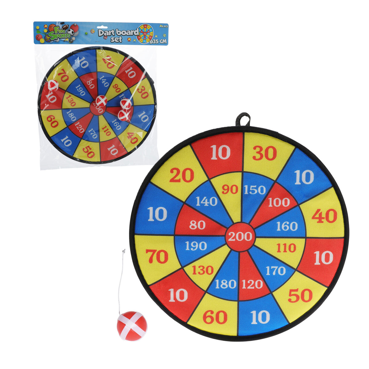Juego de mesa con tablero 35cm y 4 bolas (6)