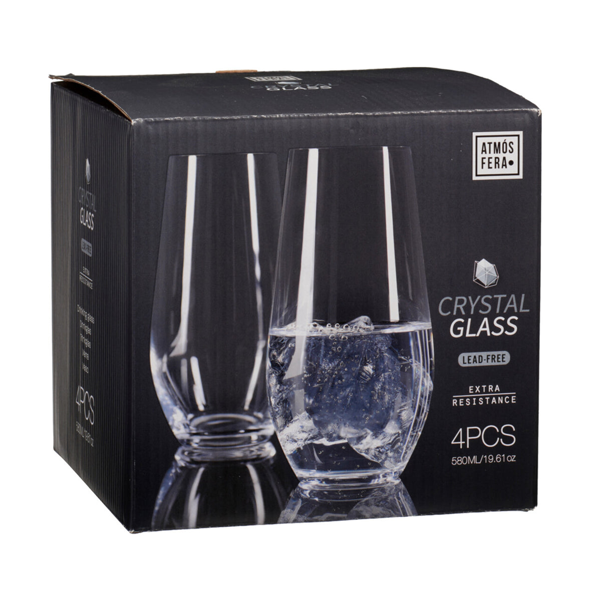Juego de 4 vasos de cristal transparente 580ml (5)