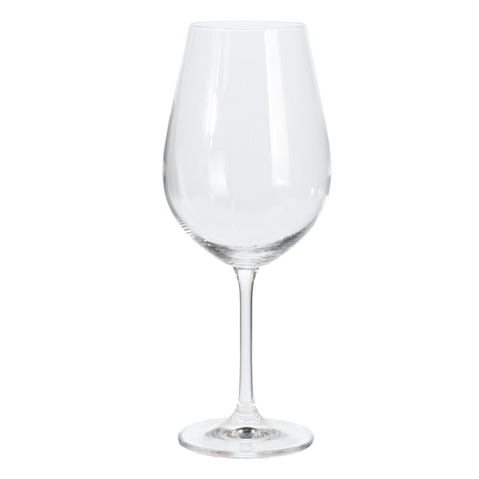 Juego de 4 copas de vino blanco cristalino y acabado mate 520ml
