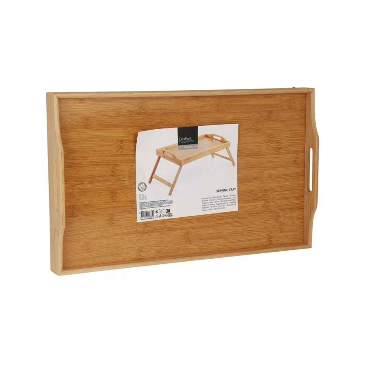 Bandeja de servicio para cama de bambú 50x30cm (2)