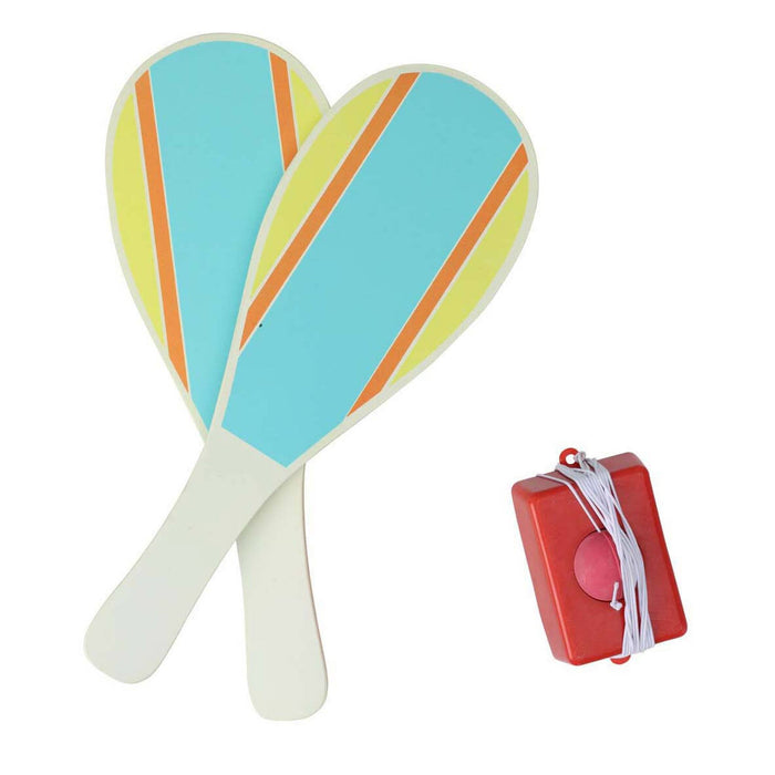 Set de raquetas de playa 3 pzs para jugar al aire libre