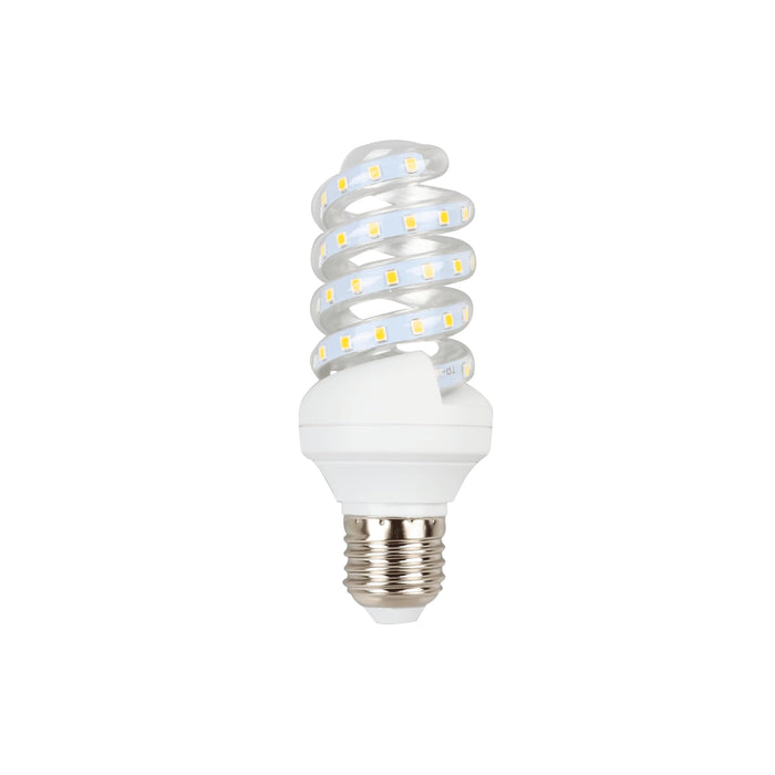 Bombilla LED espiral luz fría 9W 790 lm 6000K 120xØ49mm