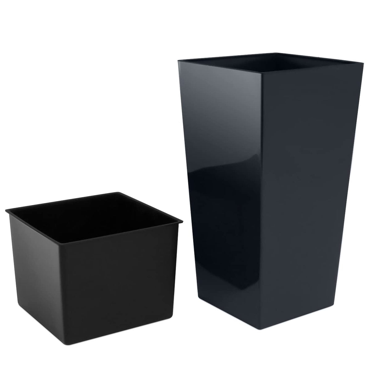 Maceta alta Urbi plástico 32,5x32,5x61 cm 49L antracita (8)