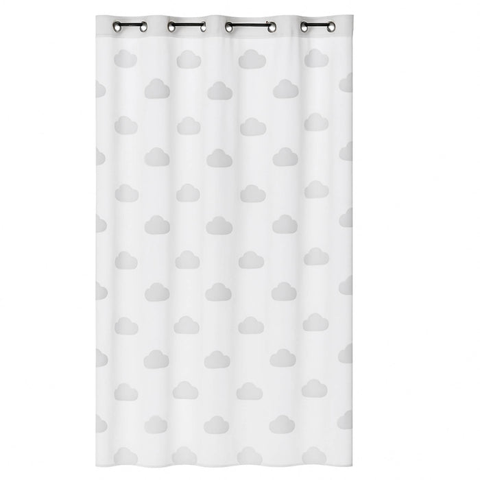 Cortina infantil Nuage blanca 140x240cm